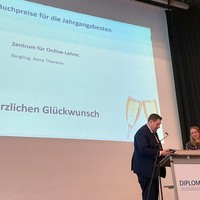 Buchpreisverleihung an Anne Theresia Bergling