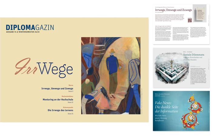 Irrwege - neues DIPLOMAgazin Nr. 15