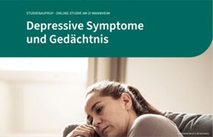 STUDIENAUFRUF · online-Studie am ZI Mannheim: Depressive Symptome und Gedächtnis